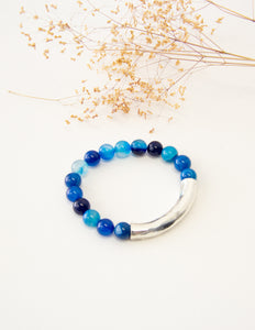 Pulseira | Ágata Azul
